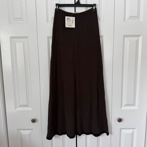 NWT Fitigues Cotton Maxi Skirt